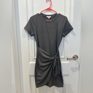 Socialite Dark Gray Mini Dress